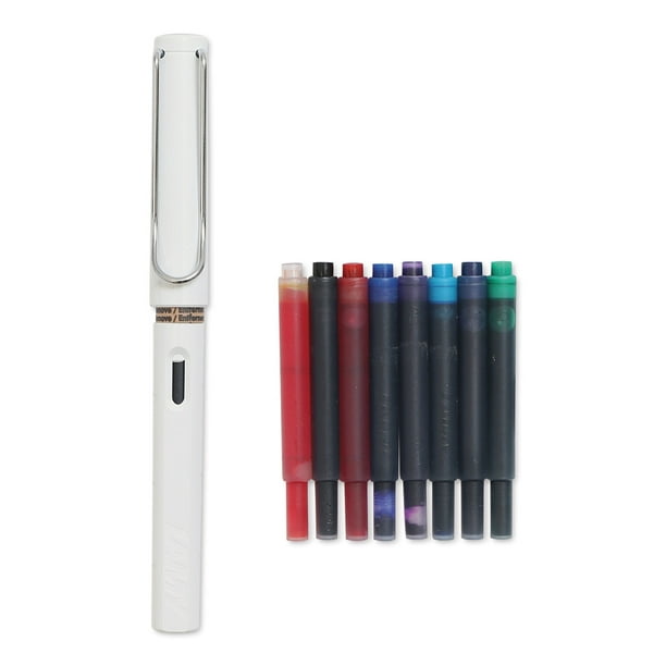 Lamy Safari Fountain Pen Set - White, Fine Nib *BLICK Exclusive*