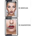 thumbnail image 2 of Compact Mirror For Men, Women And Girls, Black Travel Makeup Mirror, Portable Double Sided Mirror, 2 of 5