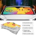 thumbnail image 5 of Windshield Sun Shade Foldable Car Front Window Sunshade For Car Suv Trucks Vans - Best Heat Shield Blocker Visor Cover Blocks Uv Rays And Keeps Your Vehicle Cool-Medium, 5 of 5