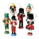 thumbnail image 1 of 6 piezas de cascanueces de Navidad, adornos de madera para cascanueces, estatuas colgantes, figuras de cascanueces de Navidad para mesa de fiesta, 1 of 9