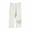 White, variant on SROBPTY Girls 1-7 Years Solid Elastic Waist Capris Pants for Kids