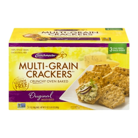Crunchmaster Multi-Grain Crackers, 3 pk./7 oz. ( 1 BOX )