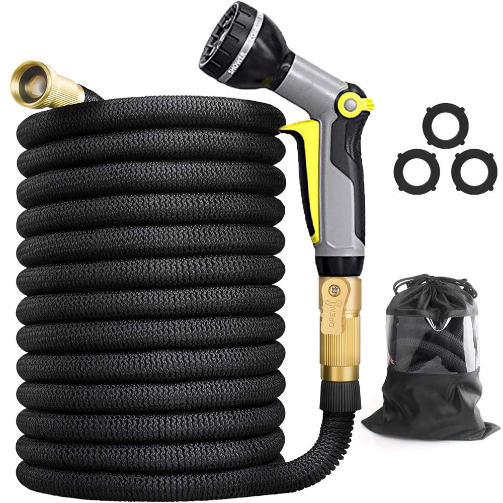 Flexible and Expandable Garden Hose Strongest Triple Latex Core with