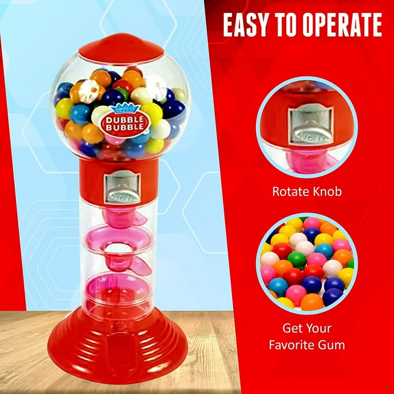 Spiral Gumball Machine - Assorted Colors: Rebecca's Toys & Prizes