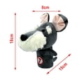 thumbnail image 4 of Casco para palos para golf, funda protectora de hierro para golf Casco de dibujos animados, funda para gorra de animales Funda para palos para golf Funda Perro DYNWAVEMX Cubierta de la cabeza de los hierros de golf, 4 of 6