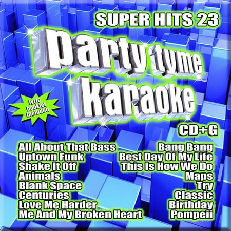 Party Tyme Karaoke: Super Hits 23 (CD) (Best Karaoke Cds For Kids)