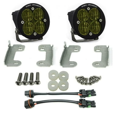Baja Designs 18-20 Jeep JL Fog Pocket Kit For Wrangler JL Sahara Squadron Amber Lens SAE FPK - 447735 Fits select: 2018-2019,2021 JEEP WRANGLER UNLIMITED