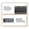 thumbnail image 4 of Reloj despertador LED ANGGREK pantalla de temperatura Digital activado por voz, 4 of 8