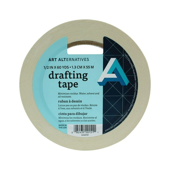 Art Alternatives Drafting Tape, 1/2" x 60 yds.