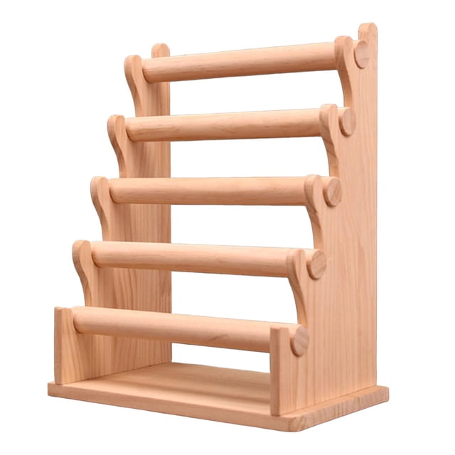 Elegante soporte de de brazalete, estante de soporte de exhibición de reloj duradero estable para el hogar 5 capas Zulema titular de la pulsera
