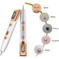 thumbnail image 2 of RUTAWZ Portable Precision Beauty Pen with 9 Adjustable Modes, USB Rechargeable Spot Care Tool for Face and Body, Rose Gold, 2 of 9