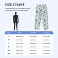 thumbnail image 4 of Gukieu Winter Wonderland Light Blue Print Men's Home Trousers, Elastic Drawstring Home Pajamas Clothing Suitable for Adult Men-X-Large, 4 of 6