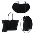 thumbnail image 3 of Bolsa de playa multiusos Bolsa de fitness elegante bolsa de piscina grande Bolsa de hombro Totalizador de playa con bolso pequeño, 3 of 5