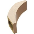 thumbnail image 6 of Ekena Millwork 5"W x 12"D x 12"H Thorton Rough Cedar Woodgrain TimberThane Knee Brace, Primed, 6 of 6