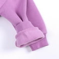 thumbnail image 5 of LLYwey Girls Zip up Hoodie Clearance Spring Kids Hoodies Bear Ears Baby Boys Girls Hoody Children Pullover Outerwear New Little Girls Long Sleeve Casual Jackets Outwear Purples 3-4T, 5 of 8
