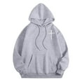 thumbnail image 4 of Christian Hoodies for Men Inspirational Religious Faith Cross Long Sleeve Sweatshirts with Pocket Vintage Trendy Casual Loose Hooded Tops, 4 of 4