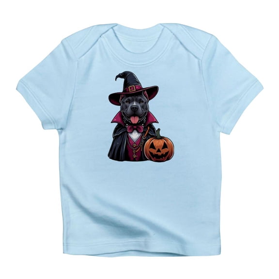 CafePress - Costumed Pitbull Halloween Infant T Shirt - Infant T-Shirt