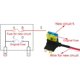 thumbnail image 2 of 5 X Car 12V 24V Add Circuit Piggy Return Tap Fusible Blade Holder Estilo estándar Fusible 15A esquí esquí Gafas de esquí, 2 of 5