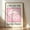 Rolled Canvas, variant on Cute Cat Poster, Last On The Dance Floor Print, Funny Disco Cats Wall Art, Pink Aesthetic Poster, Girly Party Decor