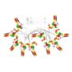 thumbnail image 1 of LKWLPD - Guirnalda de luces navideñas de Papá Noel (10 LED), bonitas luces colgantes para árbol de Navidad, funciona con pilas, para interiores, fiestas, decoración de chimeneas y repisas de exterior., 1 of 1
