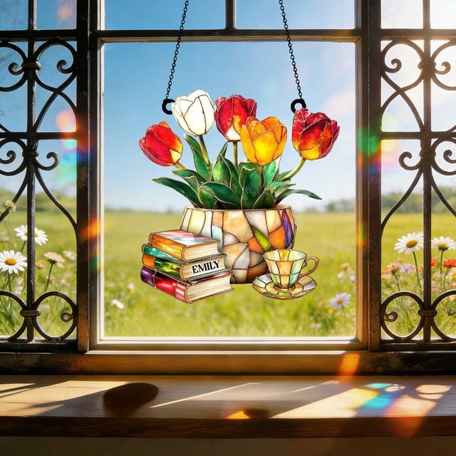Llavero de tulipán bolso de tulipán colgante de tulipán adorable, colgante de coche, adorno floral, accesorio floral hecho a mano, llavero de tulipán regalo para mujer, peluche de resina de ganchillo