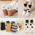 thumbnail image 2 of Sonducket 1 par de calcetines cálidos de invierno, calentador de pies suave para dormir, calcetería Unisex para clima frío, botas para Type10 NO10, 2 of 5