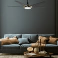 thumbnail image 3 of Voyager 52inch Gold Smart Ceiling Fan with Remote control with phone App, 3 of 6