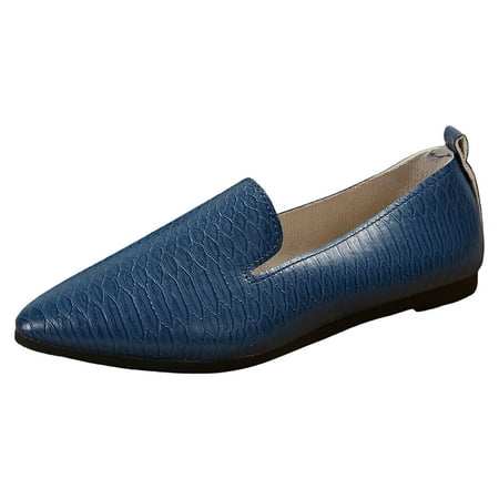 

Vuygyu Ladies Leisure Bright Leather Pointed Head Pure Colour Flat Bottom Large Size Shoes Casual Shoes Shoe Combo Offer Women on Shoes Casual Womens Casual Shoes Size 11 Wide Width Sandals Home