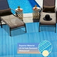 thumbnail image 2 of WondRg Outdoor Rugs Clearance 5'x8' Stripe Area Rugs Waterproof Patio Rugs, Plastic Camping Rugs, Porch Rugs, RV Rugs for outside, 2 of 5