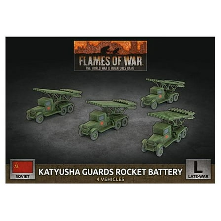 Battlefront Miniatures Katyusha Guards Rocket Battery New
