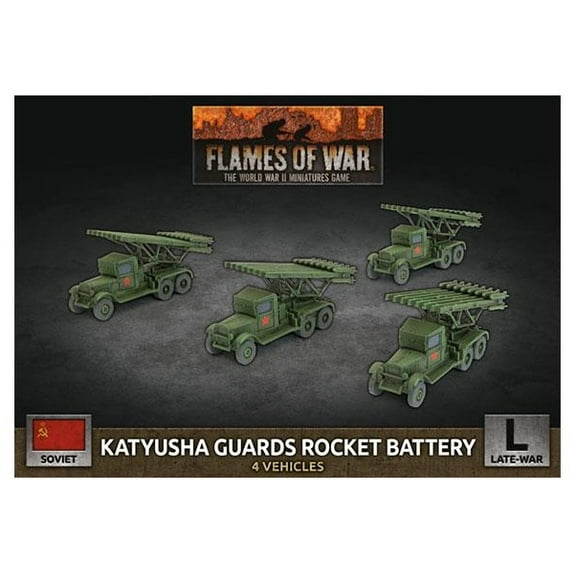 Battlefront Miniatures Katyusha Guards Rocket Battery New