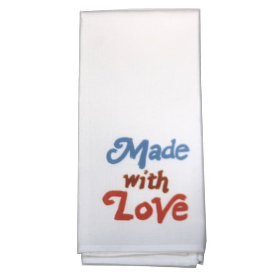 27.00In Made With Love Tea Towel, Polyester, Lifestyle Mother's Day Txt0774tt