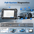 thumbnail image 3 of VDIAGTOOL VD80BT Automotive Bluetooth OBD2 Scanner with Topology Mapping, Full System Bi Directional Scan Tool 42+ Services, 3 of 9