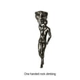thumbnail image 2 of Wweixi Creative Rock Climber Statue Pendant Unique Style Artistic Workmanship Durable silver Type 5, 2 of 6