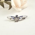 thumbnail image 4 of Fly Insecto Rhinestone Suéter Broche De Moda Romántico Romántico Rust-Proyector Protección Bufanda Pines Broches Para Mujer Joyería Regalo Scienceny AP004735-00, 4 of 7