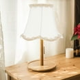 thumbnail image 3 of Eease White Linen Royal Clip-On Lamp Shade, 13.5 x 13.5 x 12 cm, 3 of 7