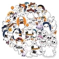 thumbnail image 3 of 35pcs-50pcs Cute Ghost Stickers Halloween Stickers Ghost Cartoon Decals for Laptops Suitcase Notebooks, 3 of 9