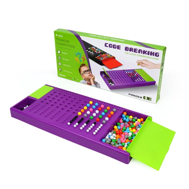 Juego de mesa Jixin Xyzhi Code Breakers STEM Toy Kids 8+ Purple