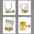 thumbnail image 4 of Clip de Ligature Réglable en Métal pour Saxophone Ténor Alto Soprano Embout de Sax, 4 of 11