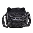 thumbnail image 1 of Tonnylam Bolso pequeño de mezclilla ligero de varias capas, bolso de hombro moderno y versátil para ir a clase, bolso cruzado para teléfono móvil para estudiantes, 1 of 9