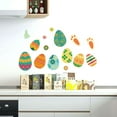 Hot Sale Easter Wall Decal, Easter Wall Stickers Window Fridge Clings