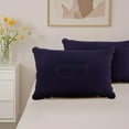 thumbnail image 6 of YHAICO Bed Pillows for Sleeping Bed Pillows Decorative Inflatable Pillow Blow Up Pillow Inflatable Pillow with Flocked Surfaces Inflatable Cushion for Travel Hiking Beach Outdoors Fishing, 6 of 6