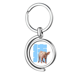 thumbnail image 1 of Rotating keychain Metal Keyring Holder, 1 of 2