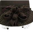 thumbnail image 3 of MEICHEN New Women's Elegant Cloche Hat Stylish Autumn and Winter Flower Round Top Bucket Hat Pretty Clothing Accessories, 3 of 3