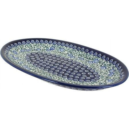

Polish Seaside Swirl Large Oval Platter