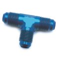 thumbnail image 1 of SpeedFX Raccord Coupleur 561024 180 Degrés; Tee Évasé; -10AN; Anodisé; Bleu; Aluminium; Simple, 1 of 3