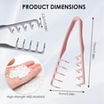 thumbnail image 2 of Texture Comb, 2026 Upgrade Voluminous Wide-Toothed Hair Comb, Men's Volumizing Texture Comb, Maximum Root Lift Tool, ABS Plastic Non Slip Grip Styling Comb (2PCS Pink), 2 of 9