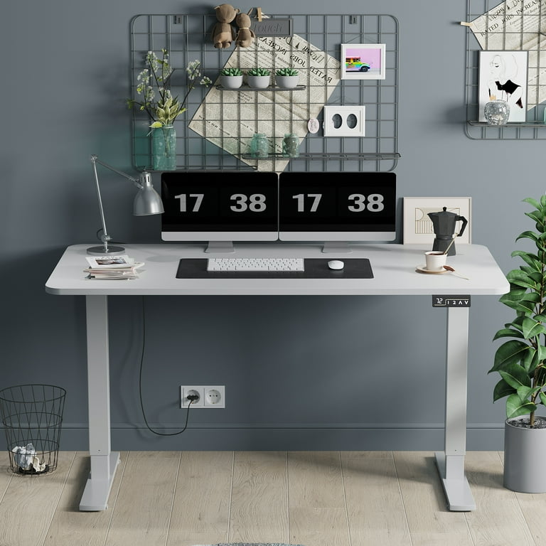 Furmax Electric Height Adjustable Standing Desk, 55 Furmax Electric Height Adjustable Standing Desk, 55
