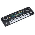 thumbnail image 4 of Piano eléctrico portátil, piano electrónico para niños, mini teclado de piano multifuncional, mini teclado de piano, estética elegante, 4 of 8