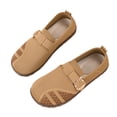 thumbnail image 5 of Hollow Breathable Mesh Knit Walking Flats For Women, Metal Buckle Strap Lightweight Cushioned Soft Sole Daily Outdoor Casual Loafers, 5 of 5